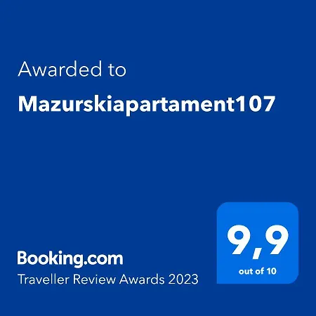 Apartament Mazurskiapartament107 *
